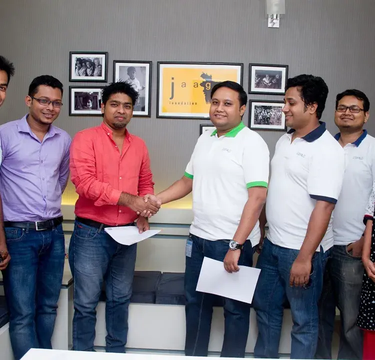 Cefalo sponsor at Jaago foundation