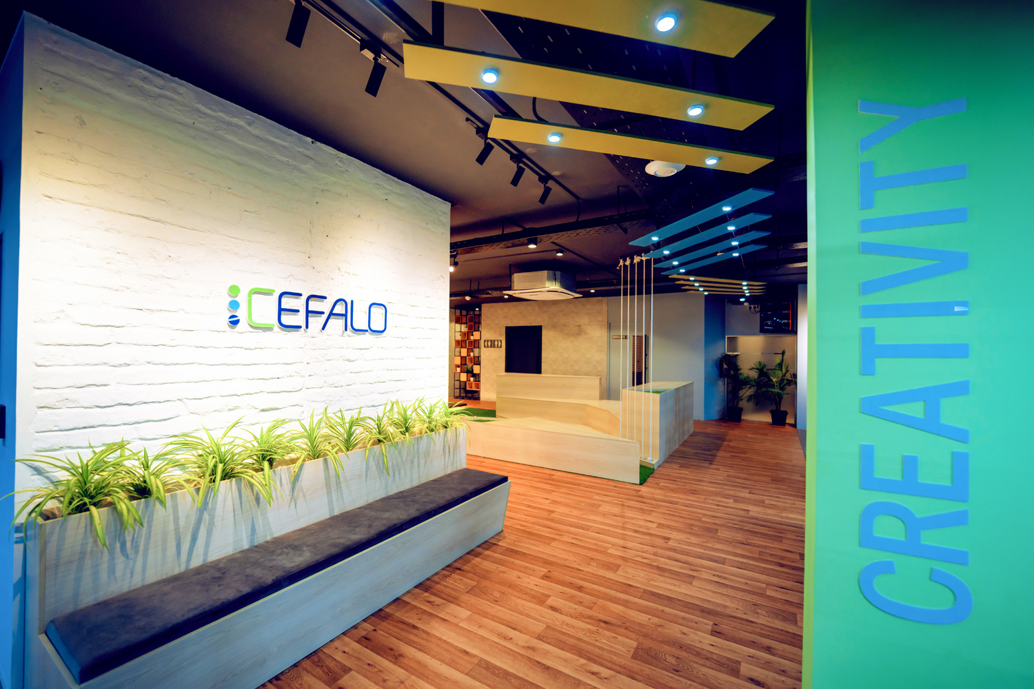 Cefalos utviklere har lyse, fine kontorer i Dhaka.