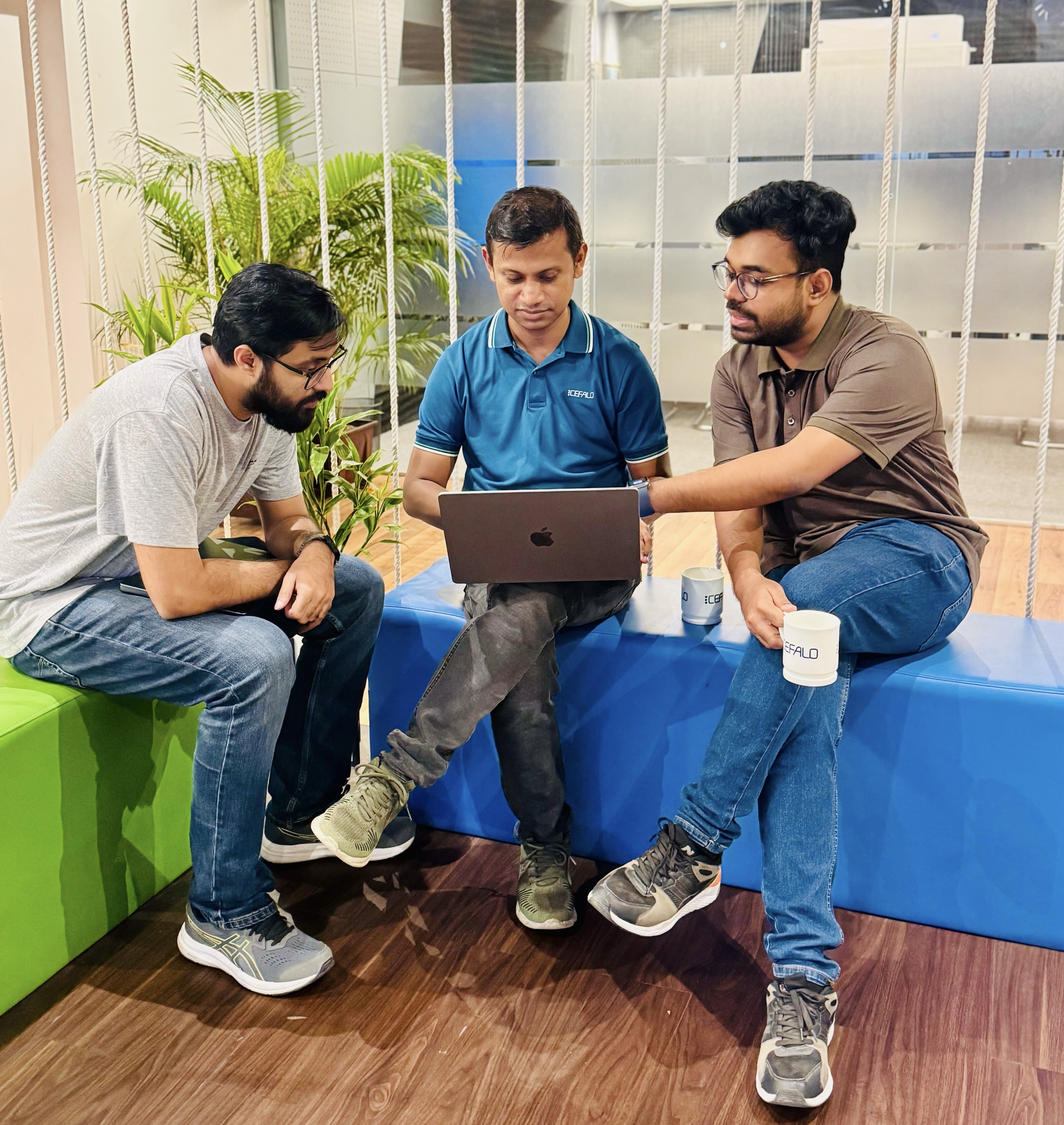 Supankar_with_team_Cefalo-1