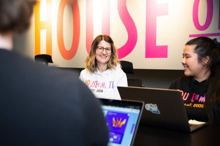 utviklere fra house of math jobber sammen